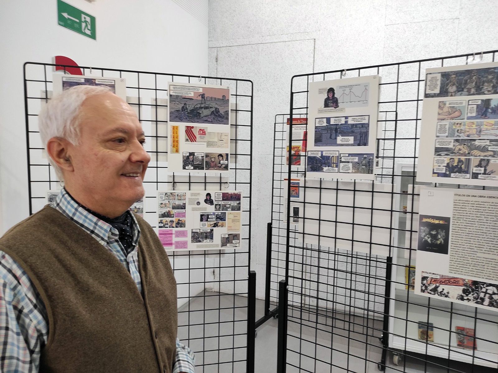 Diego Cara es el responsable de las Jornadas del Cómic de Almería.