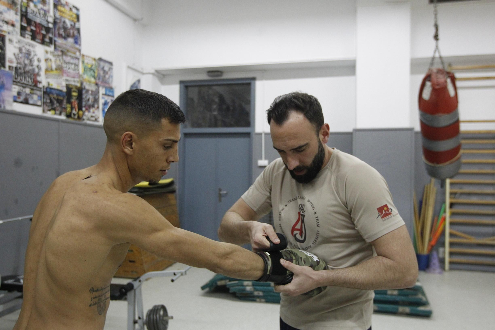 Fotogalería de un entrenamiento de Salvador Barón, el 'Rey Gitano'