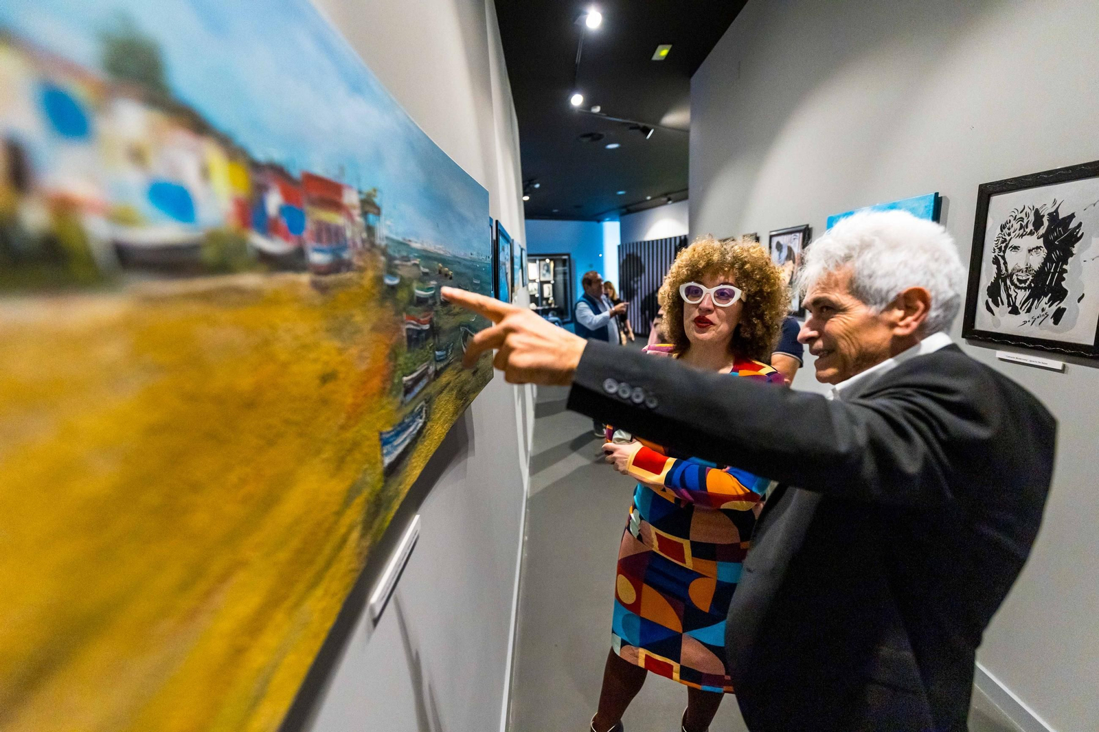 Comienzan los actos del Día del Flamenco en San Fernando: Ignacio de Salas expone su pintura en el Museo Camarón