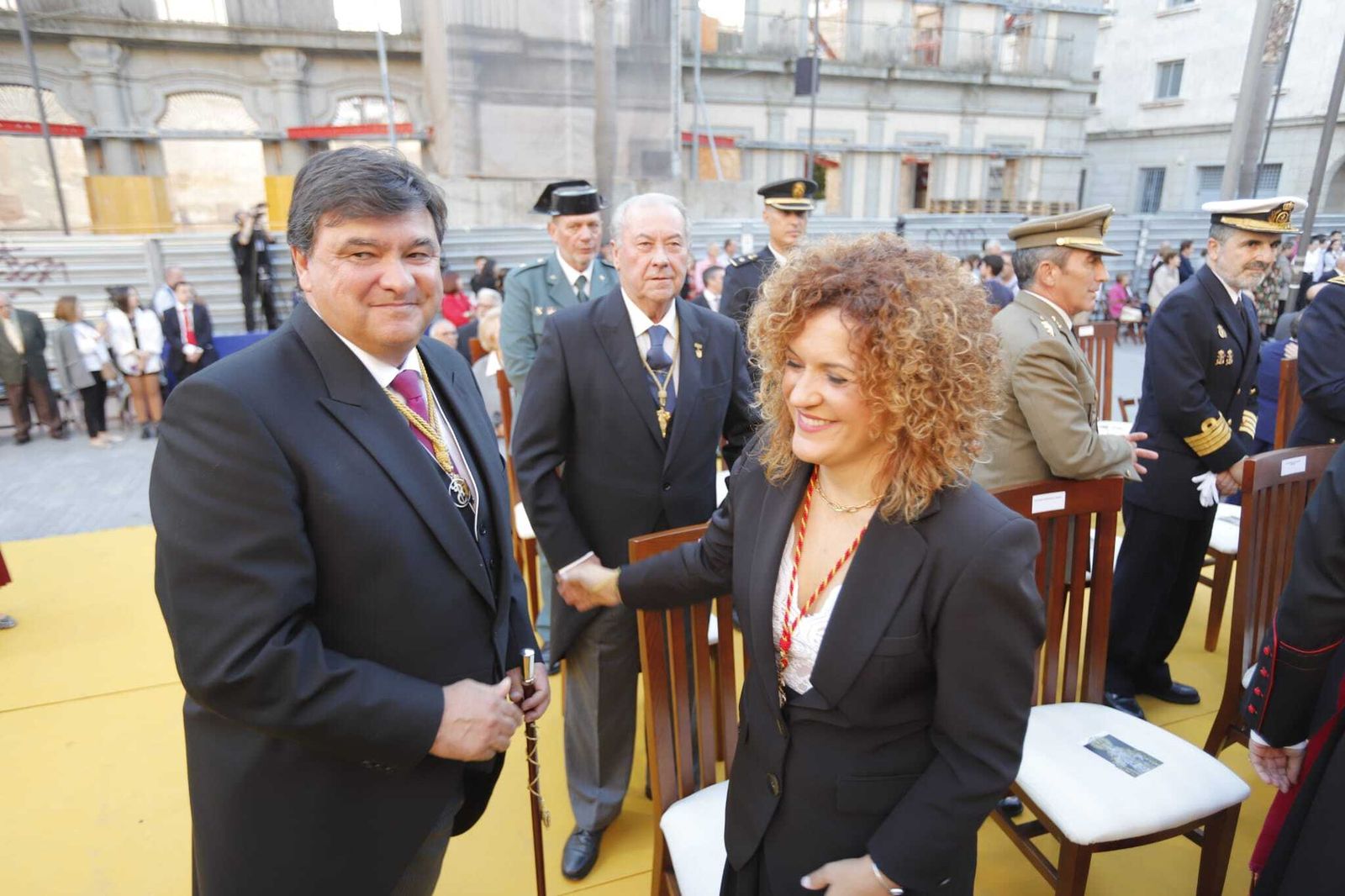 Imposición de la Medalla de Oro de Huelva a la Virgen de los Dolores