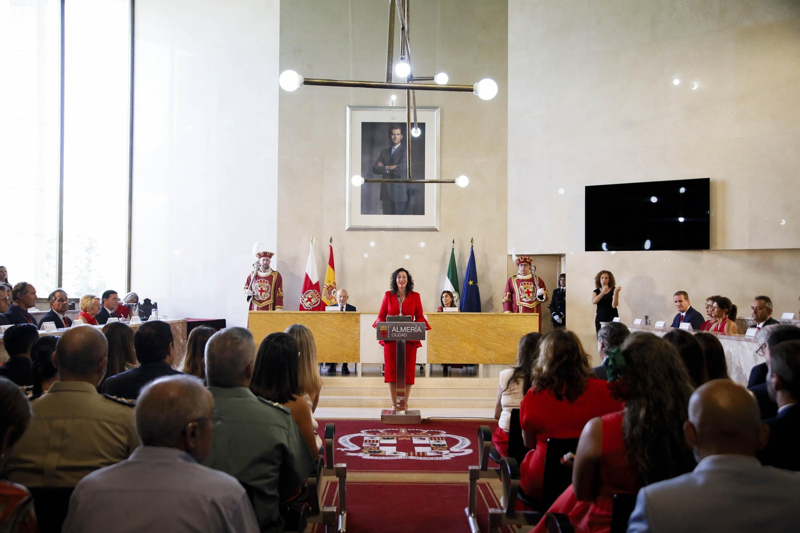 Las imágenes de los acto conmemorativo a los Coloraos