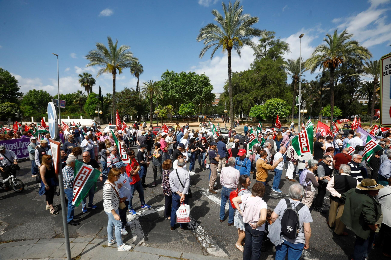 Todas las imágenes de la manifestación del 1 de mayo en Córdoba Todas las imágenes de la manifestación del 1 de mayo en Córdoba