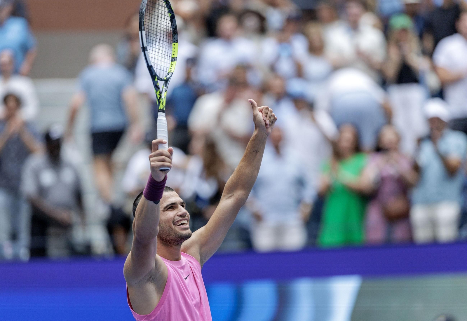 US Open | Las imágenes del pase de Alcaraz a las semifinales