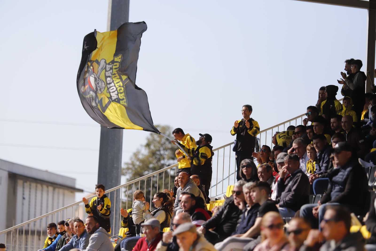 El San Roque estará arropado el domingo en Chapín por bastantes aficionados.