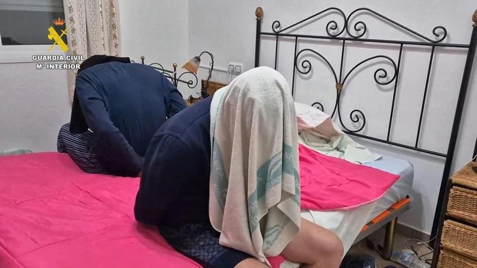 Uno de los detenidos