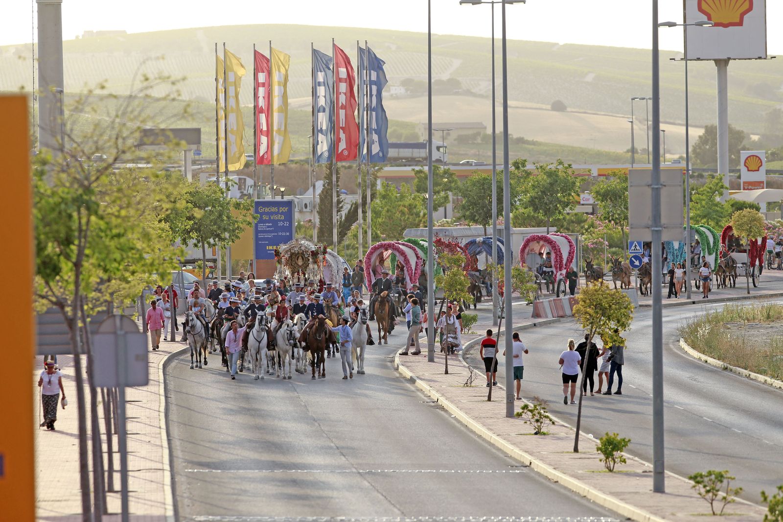 La Hermandad de Jerez llegando a casa