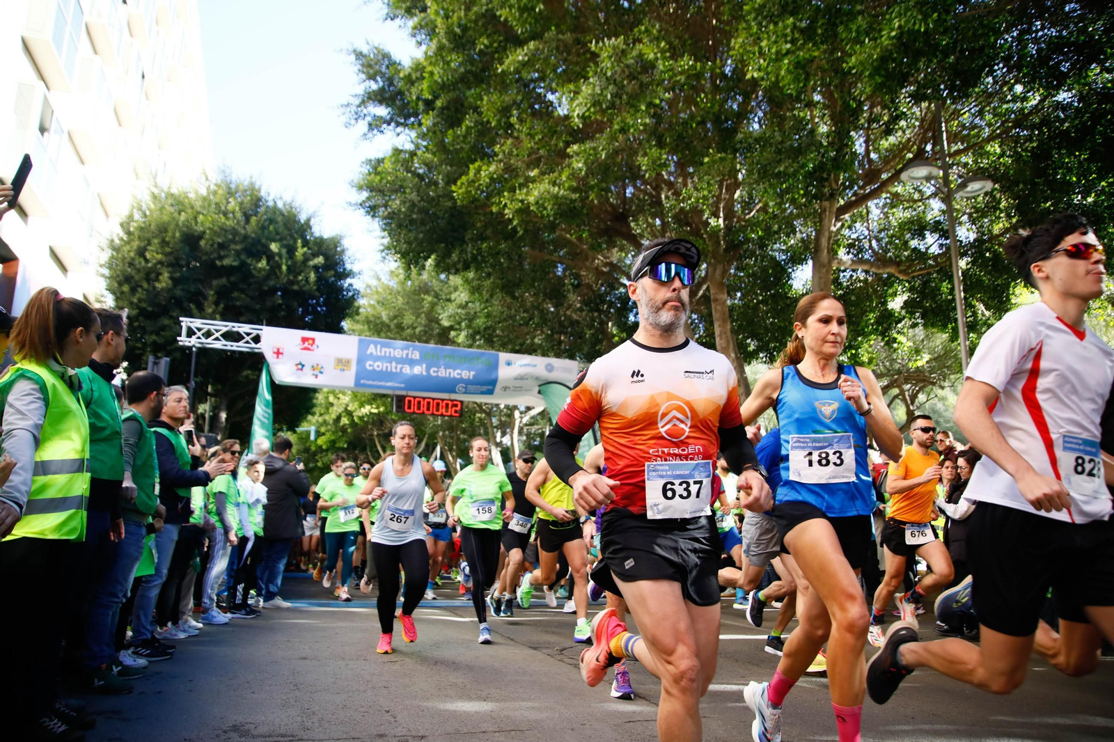 Imágenes de la Carrera contra el Cáncer de Almería