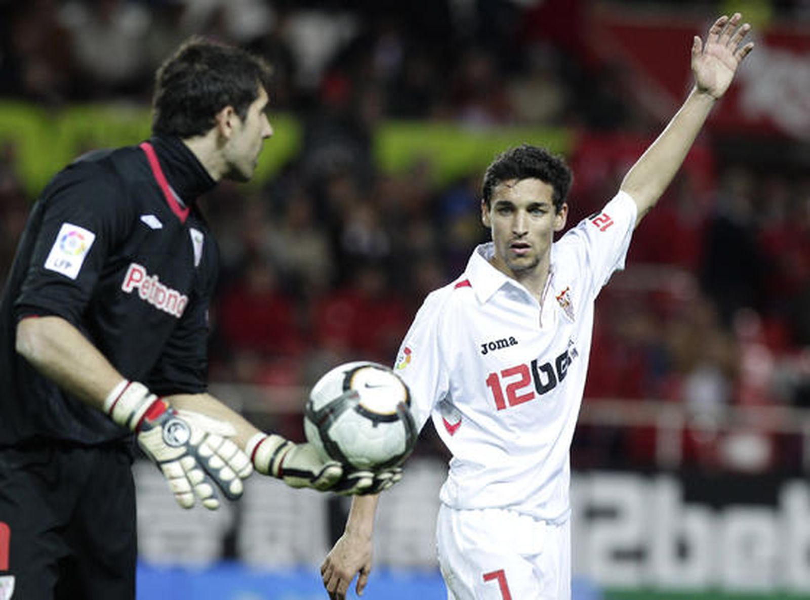 El Sevilla no pasa del empate en casa ante el Athletic de Bilbao. / Antonio Pizarro