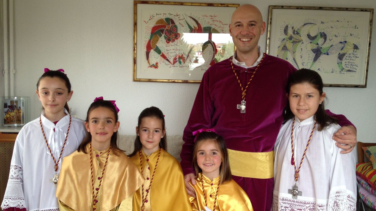 Familia Cantero Ramírez, un Lunes Santo