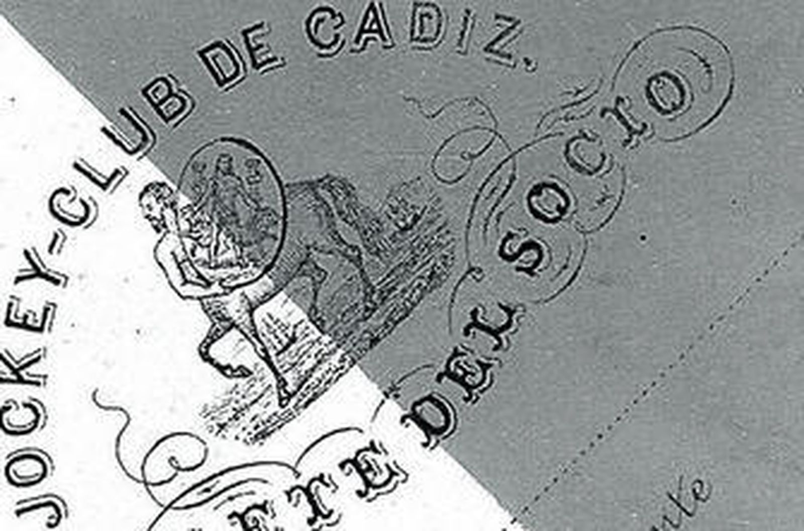 1886 Carreras de caballos en el Hipódromo de Puntales