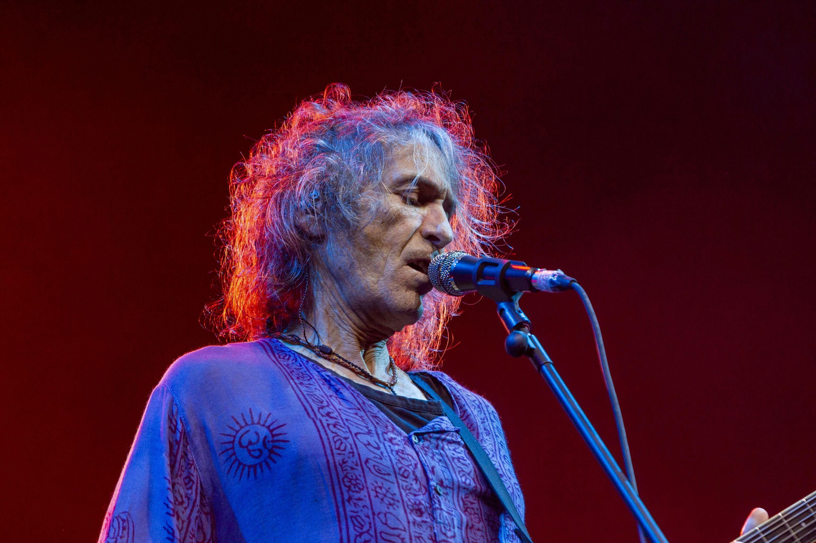 Robe Iniesta, en concierto.