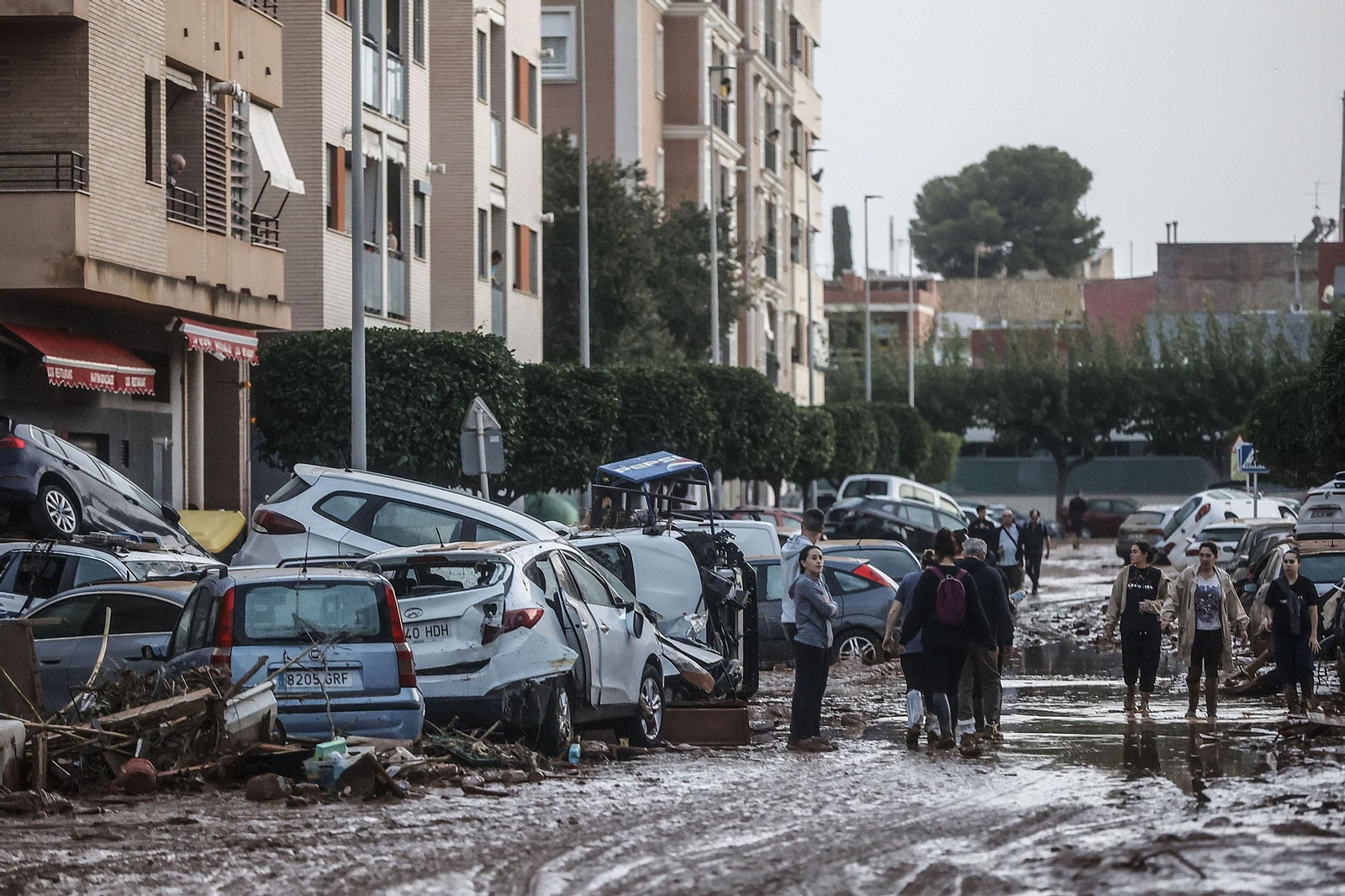 Las imágenes de las devastadoras consecuencias de la DANA en Valencia
