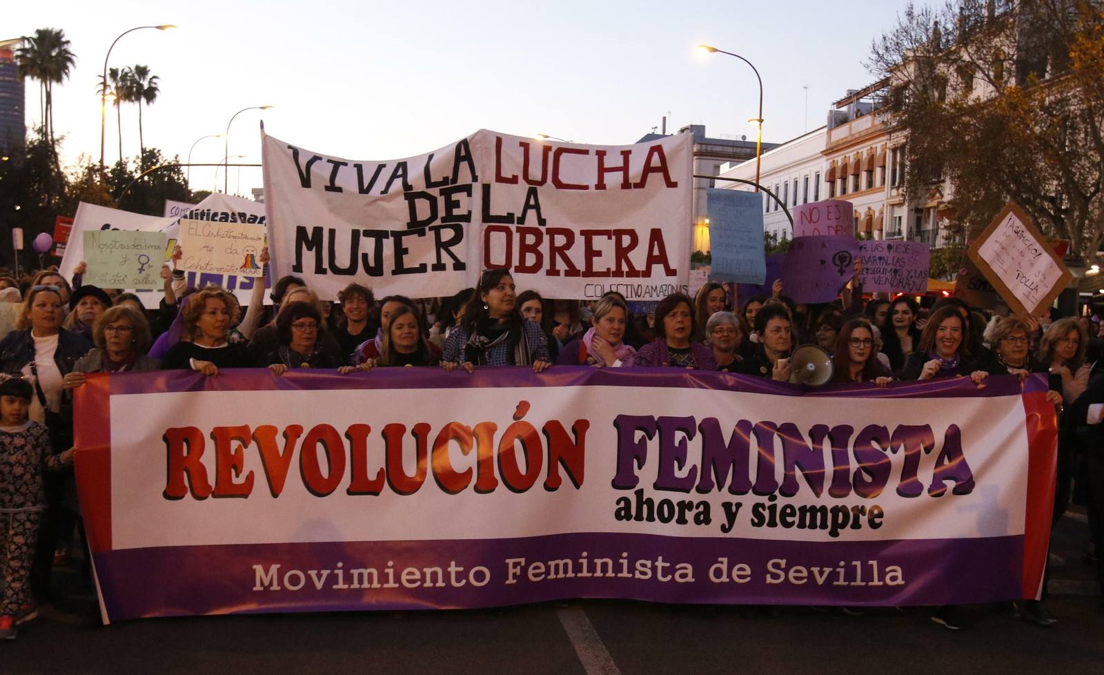 Las imágenes del 8-M en Sevilla
