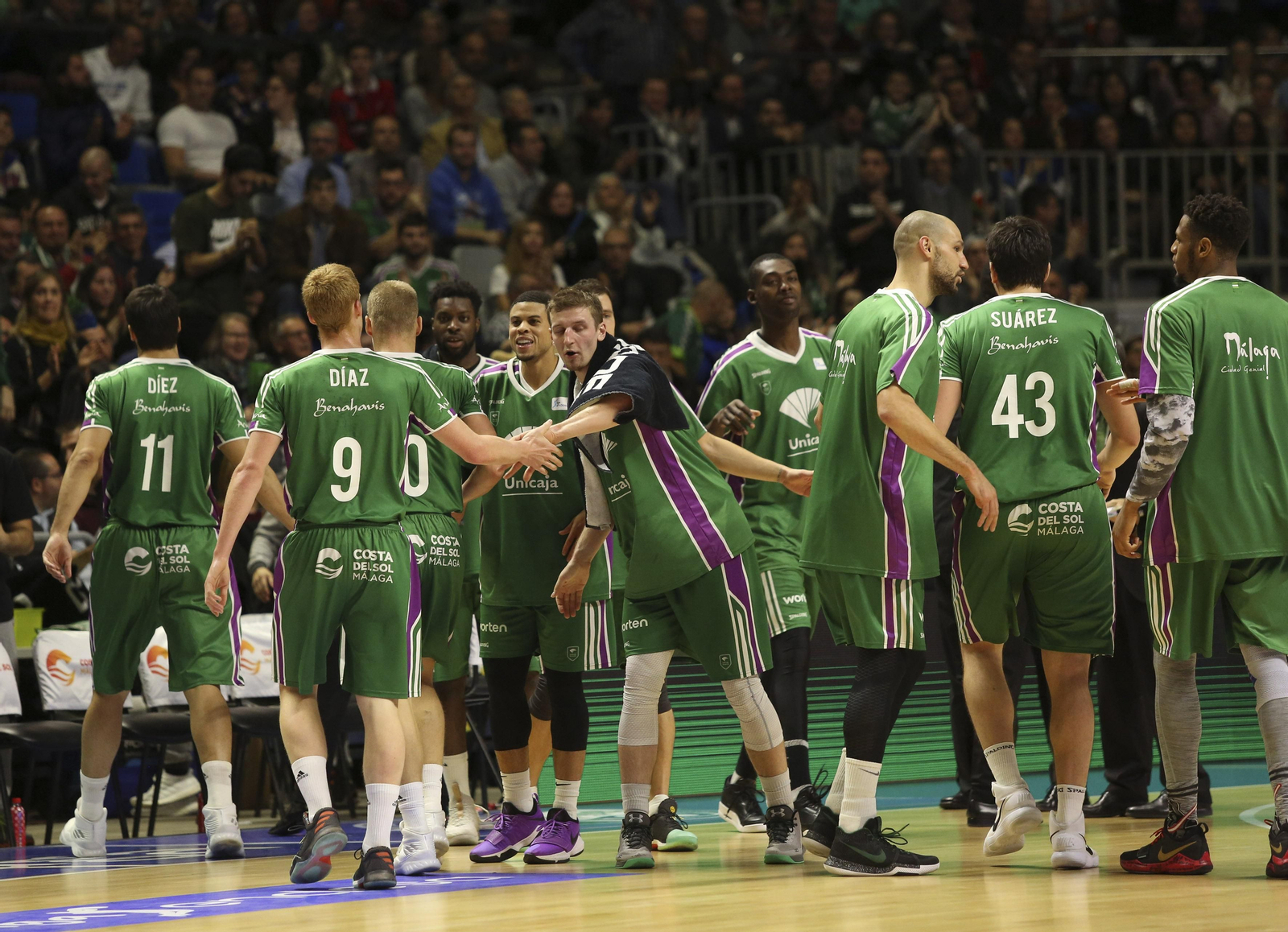Los cinco años de Adam Waczynski en el Unicaja, en fotos