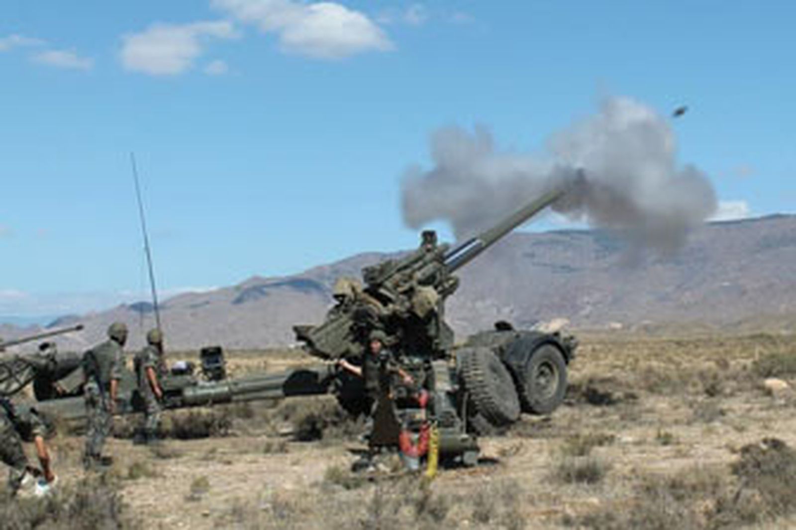 Obuses sobre el cielo de Viator