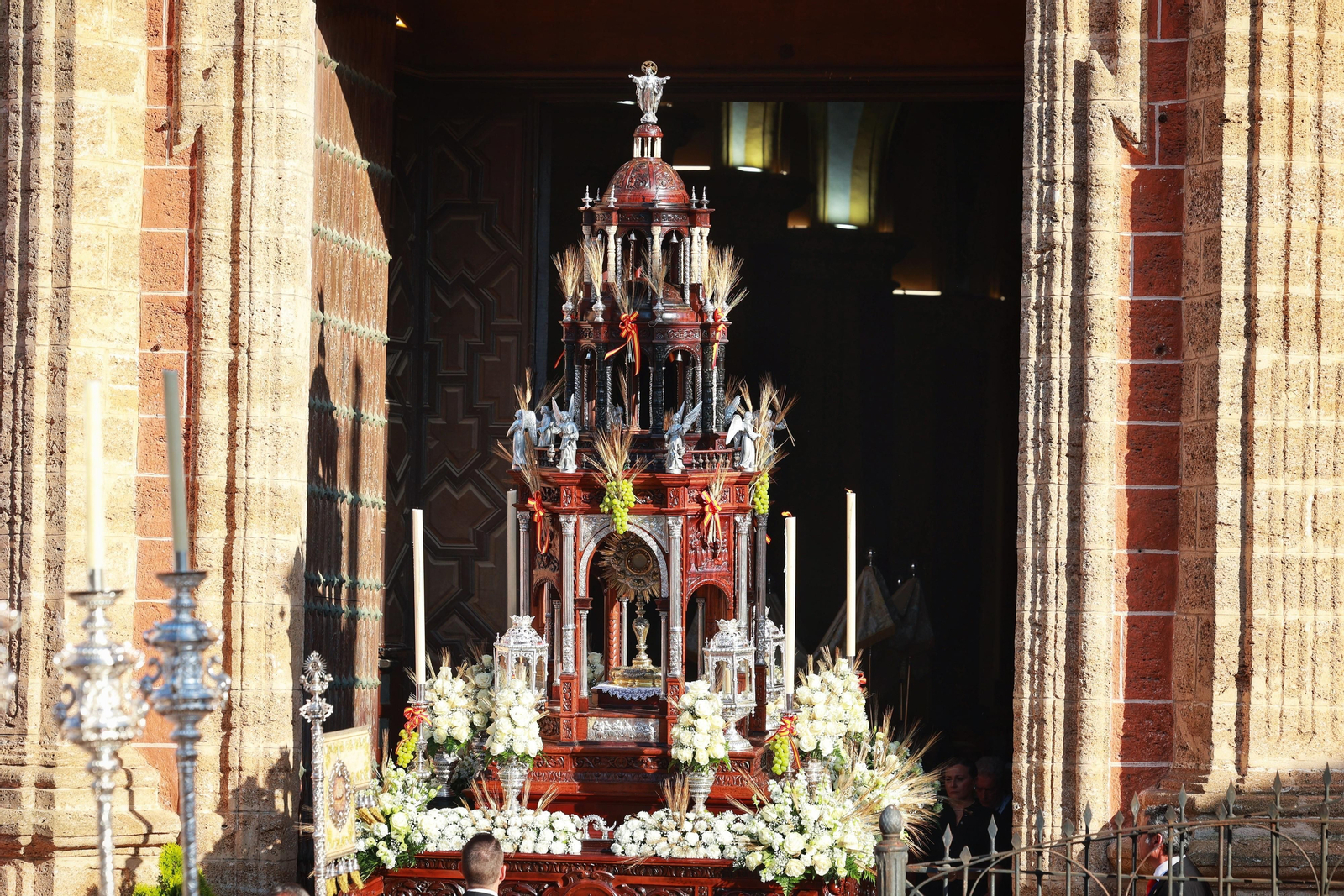 Las imágenes de la procesión del Corpus en San Fernando