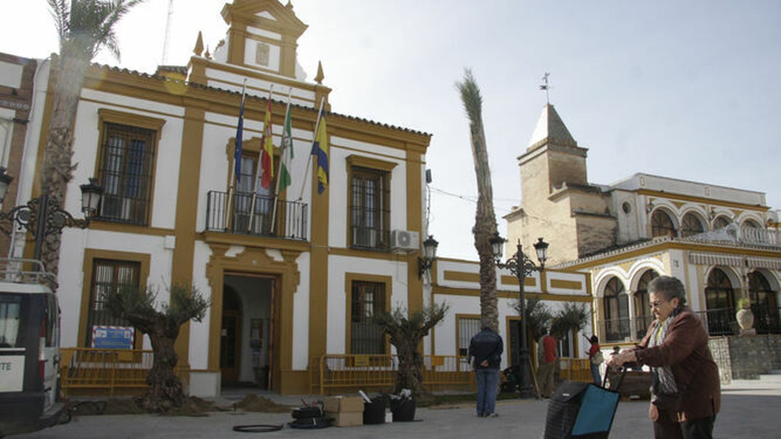 Fachada del Ayuntamiento de Gines