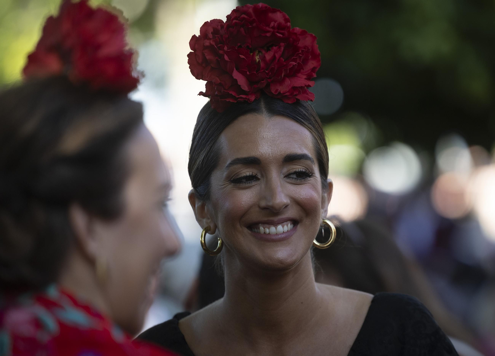 Las fotos del ambiente en el miercoles de Feria en Sevilla 2025
