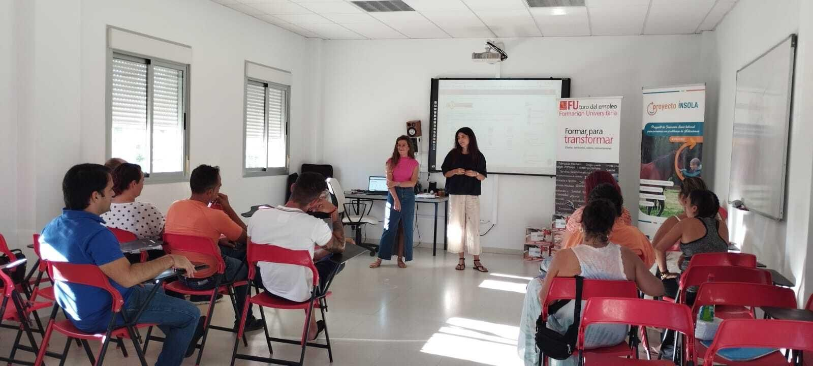 Sesión de orientación a los participantes del curso