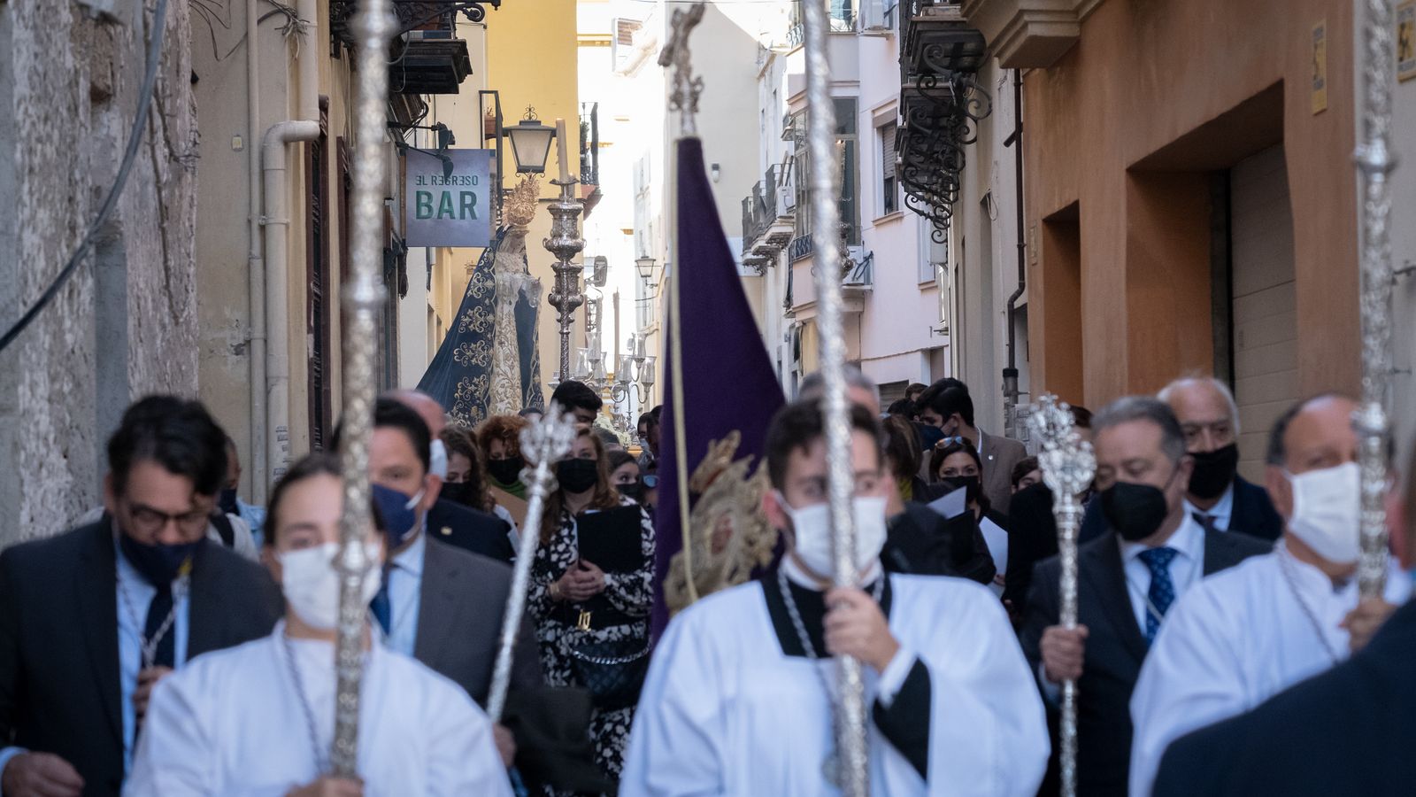 El rosario de la Virgen de Guadalupe de Las Aguas, en imágenes