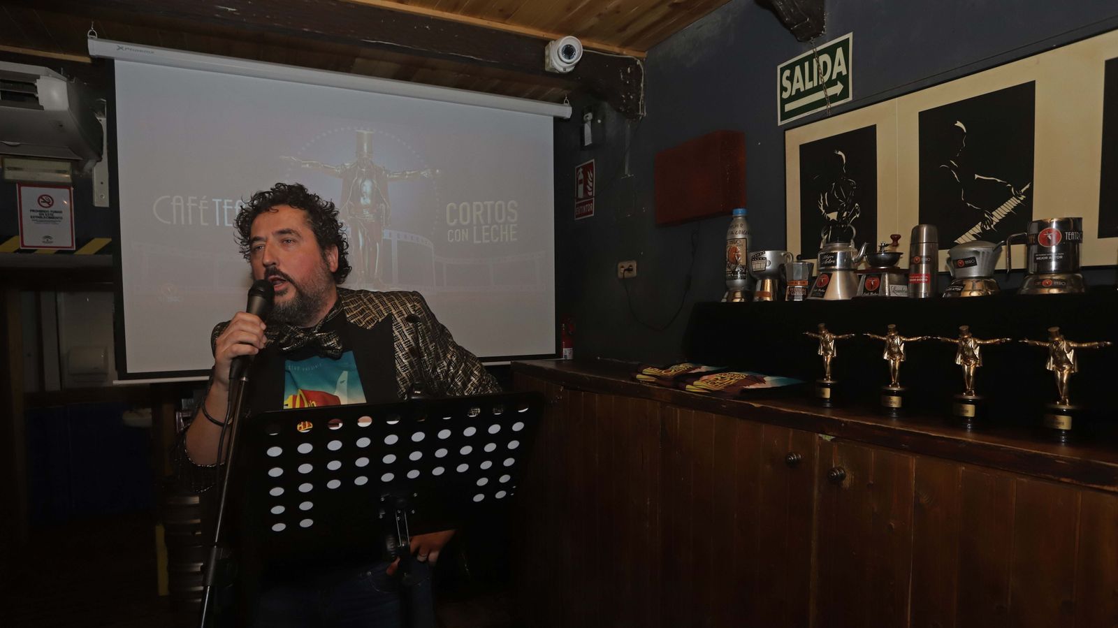 Fotos del X Festival Cortos con Leche en el Café Teatro