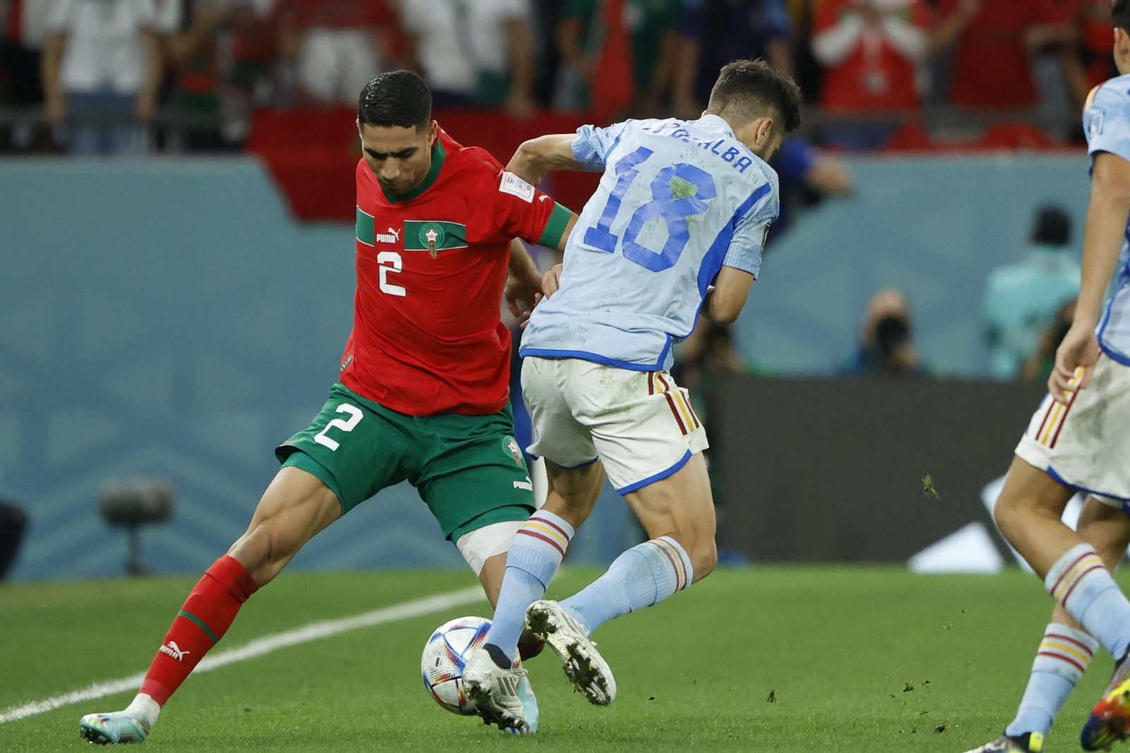 Imágenes del Marruecos-España