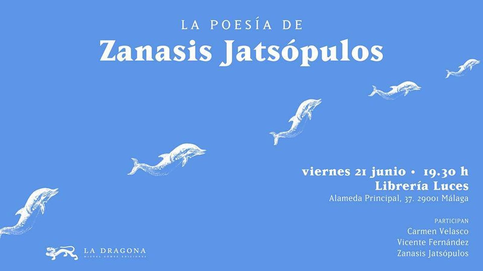 El escritor griego presenta su obra en la librería Luces.