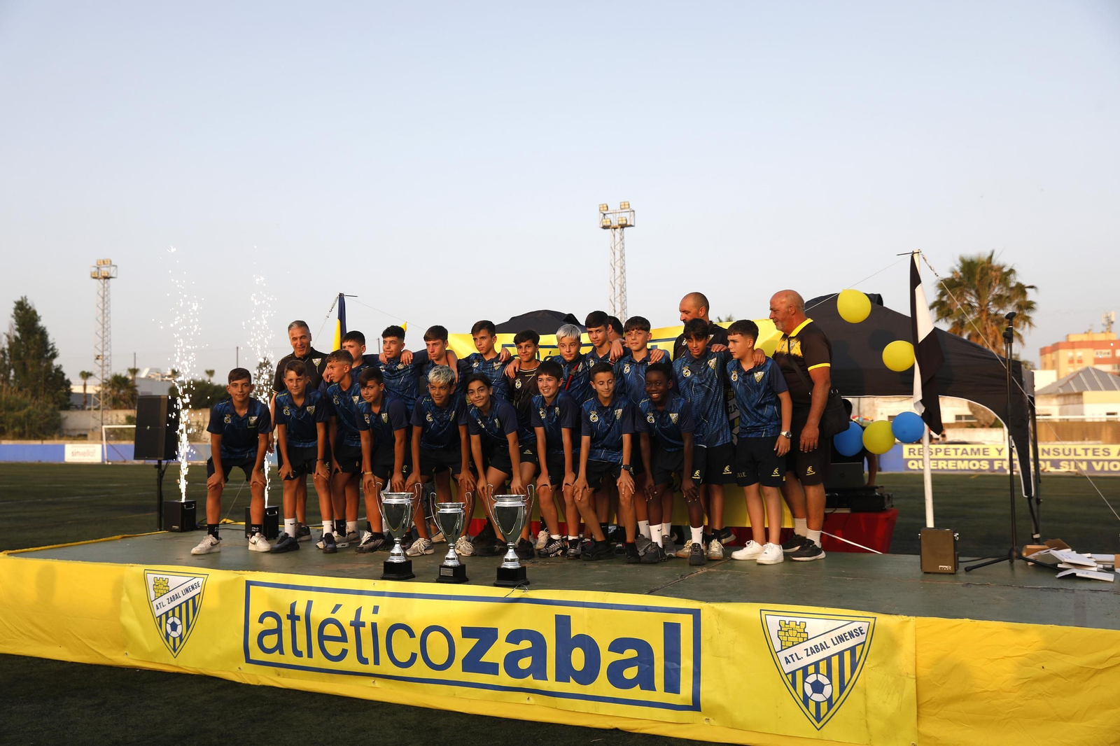 Las fotos de la clausura de temporada de la cantera del Zabal y la Balona