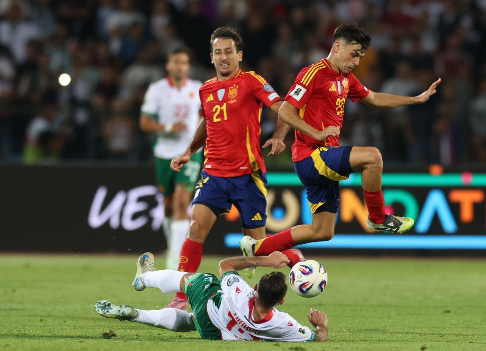 Las mejores fotos del Bulgaria - España