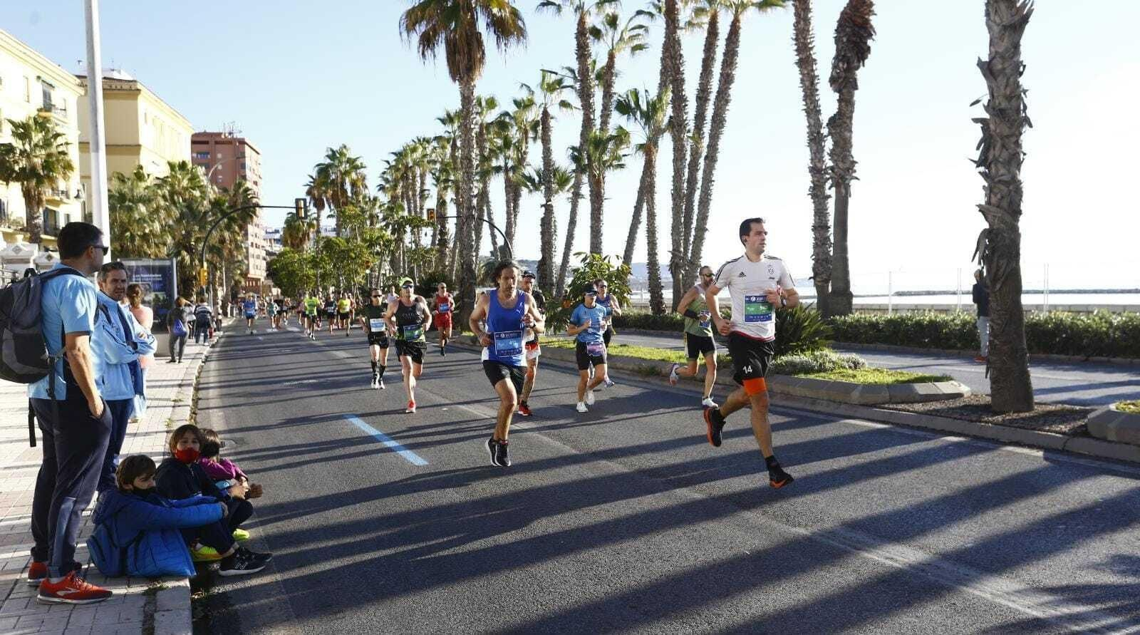 Las fotos de la Maratón de Málaga 2021