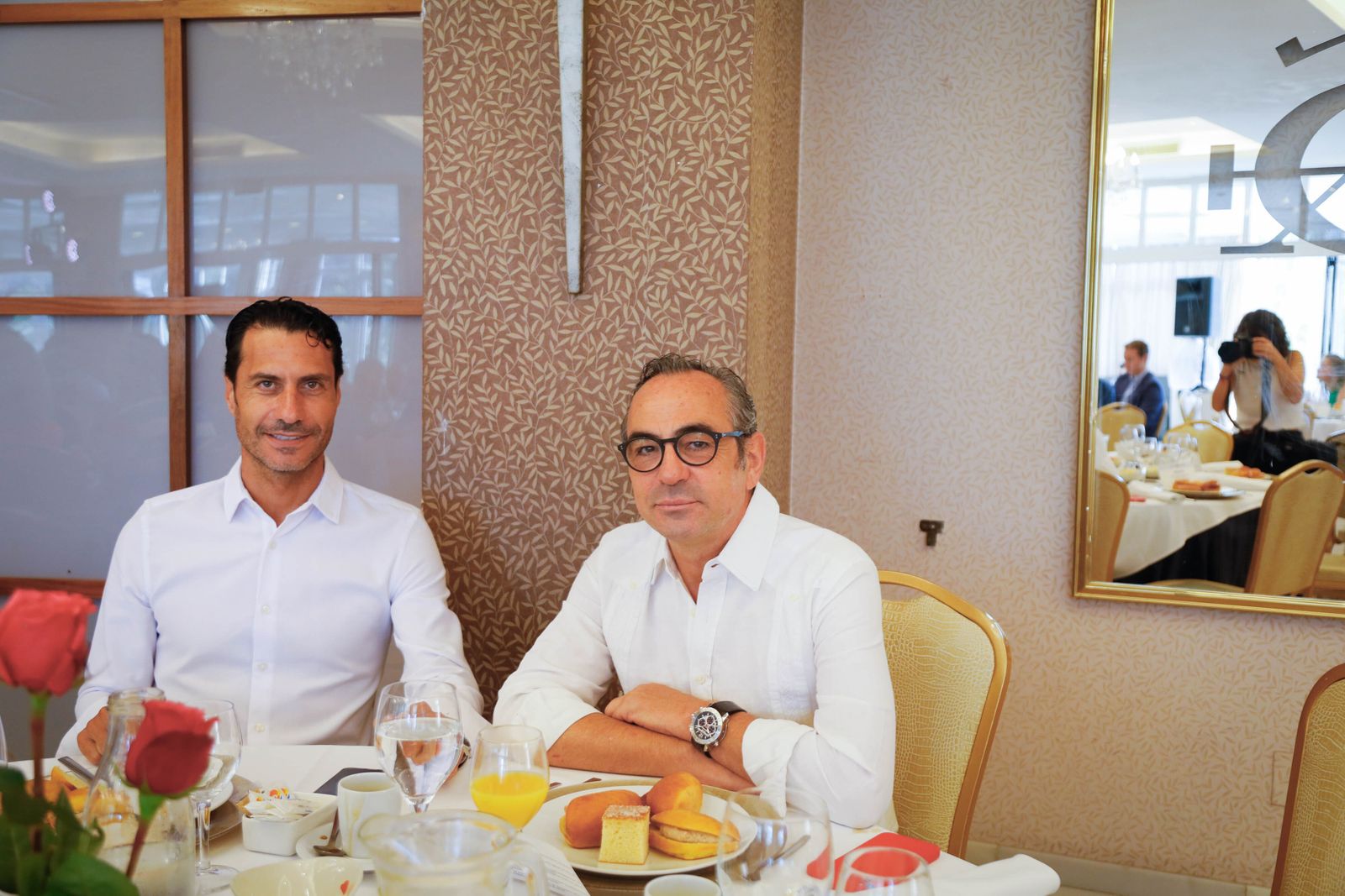 Imágenes del desayuno coloquio de Diario de Almería, con Jesús Barranco, CEO de La Unión