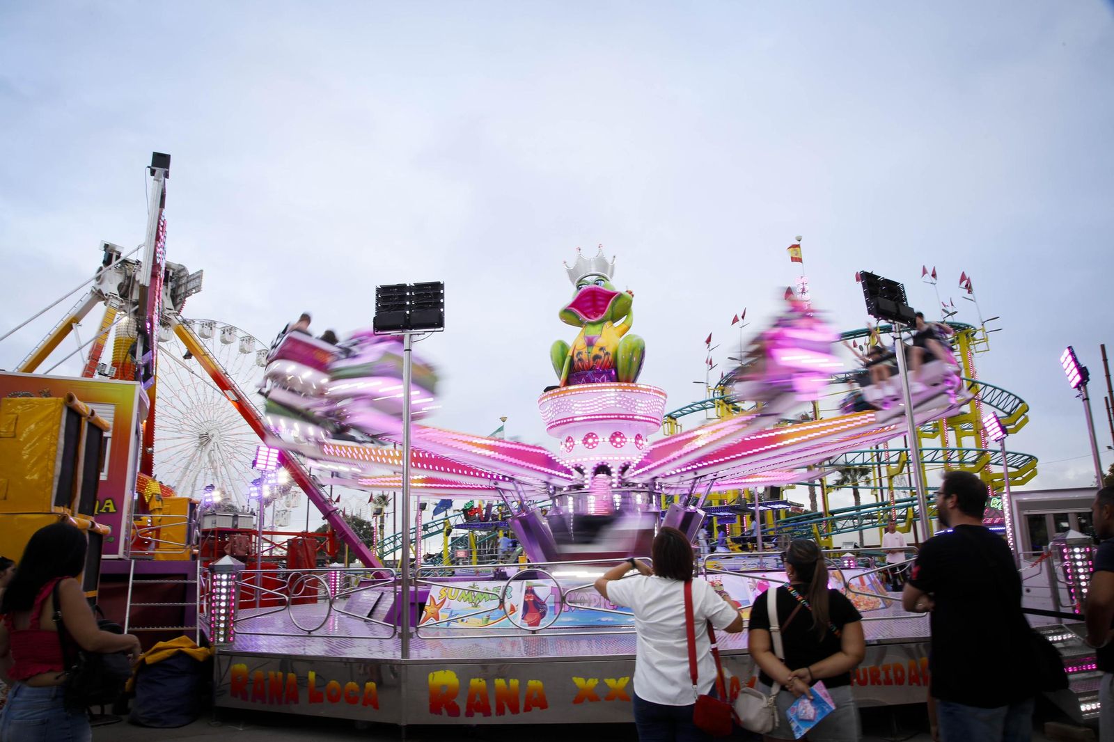 Las imágenes del lunes en la Feria de Almería sin ruidos