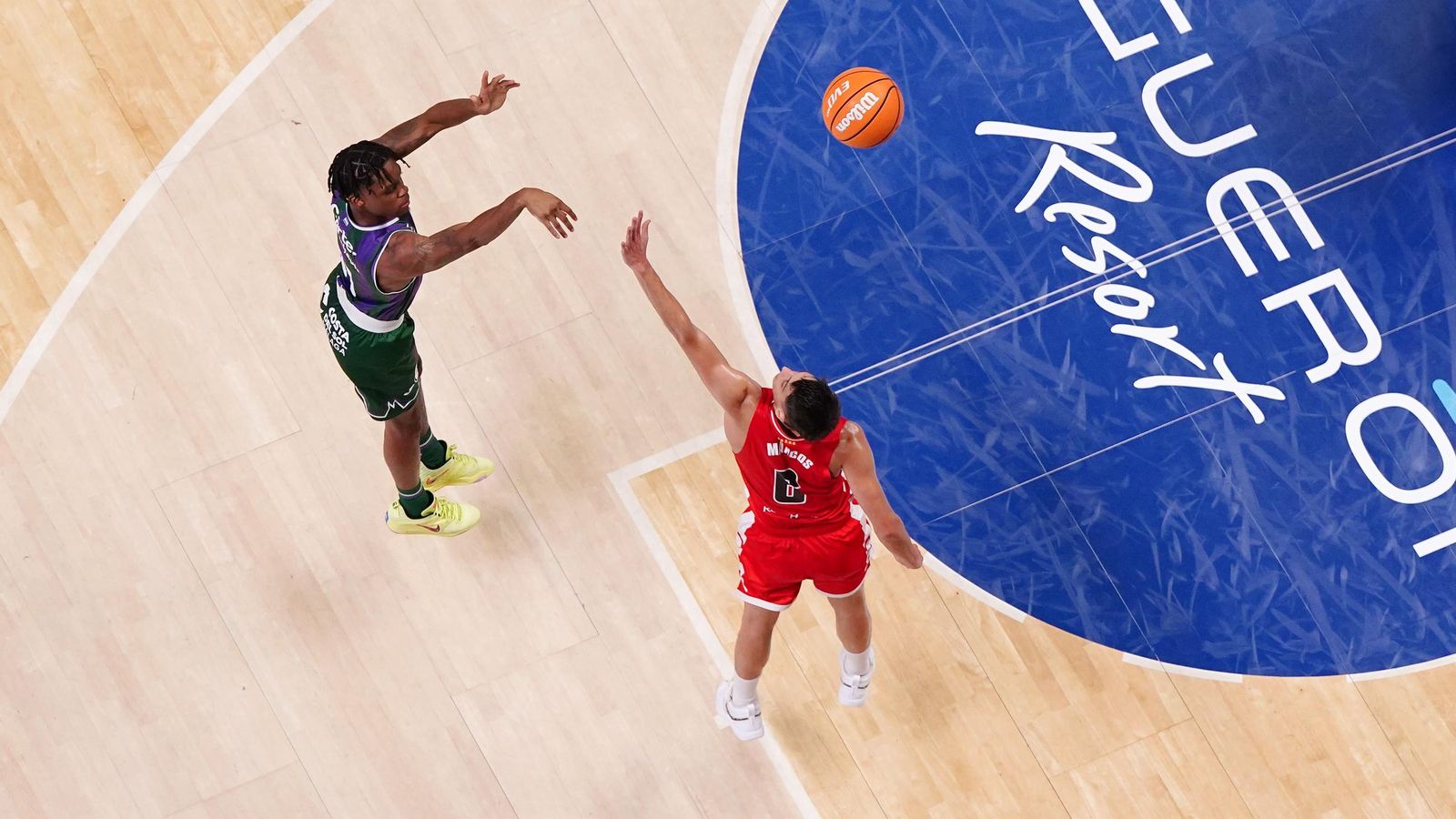 El Unicaja-Girona, en fotos