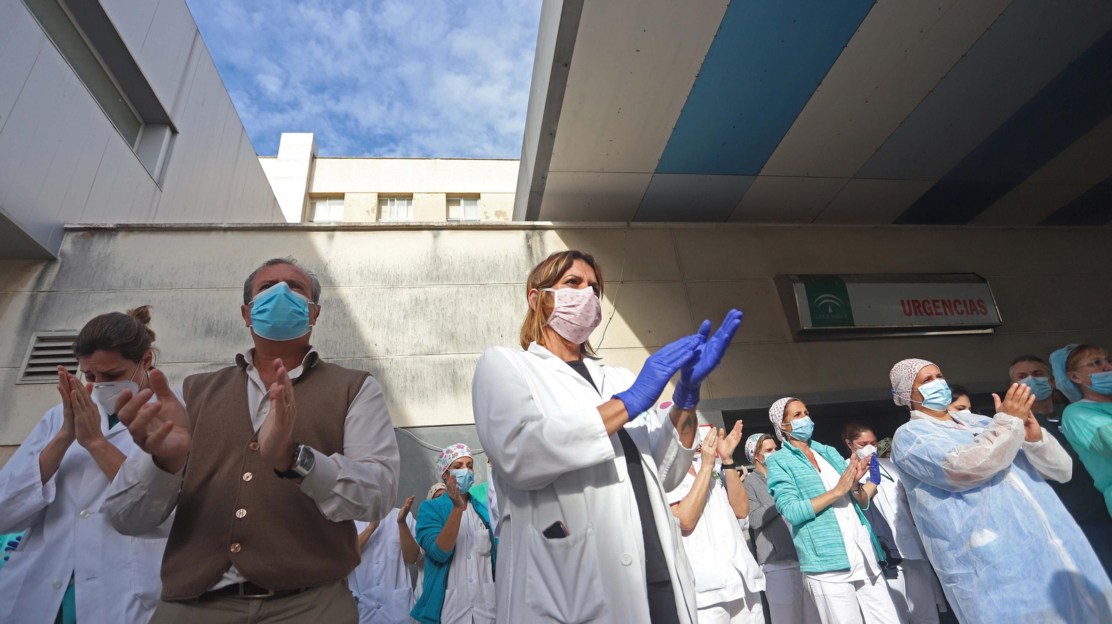 Homenaje a la primera sanitaria victima del COVID-19 en la provincia de Cádiz