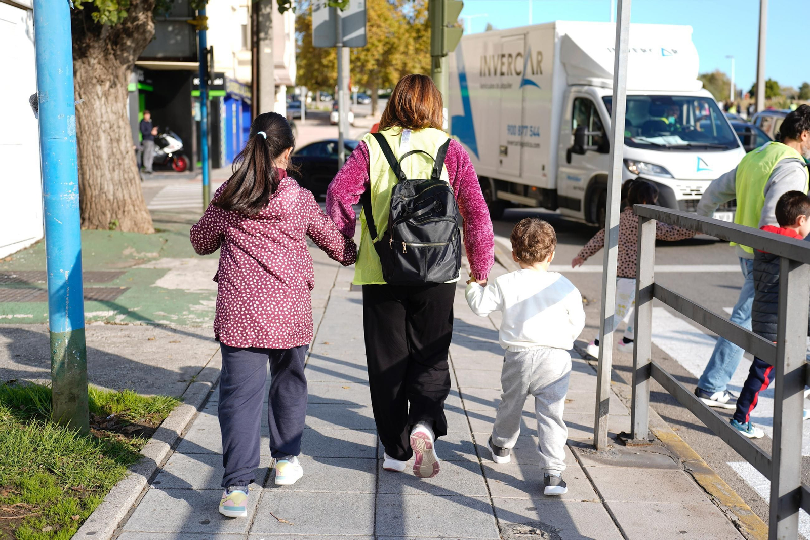 Las fotos del simulacro de maremoto en el colegio Virgen del Mar en Algeciras