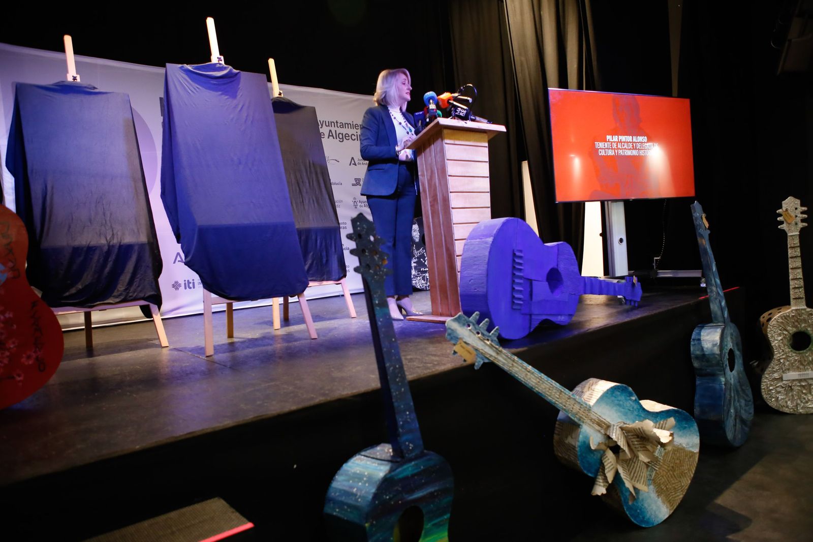 Fotos de la presentación del XII Encuentro Internacional de Guitarra Paco de Lucía