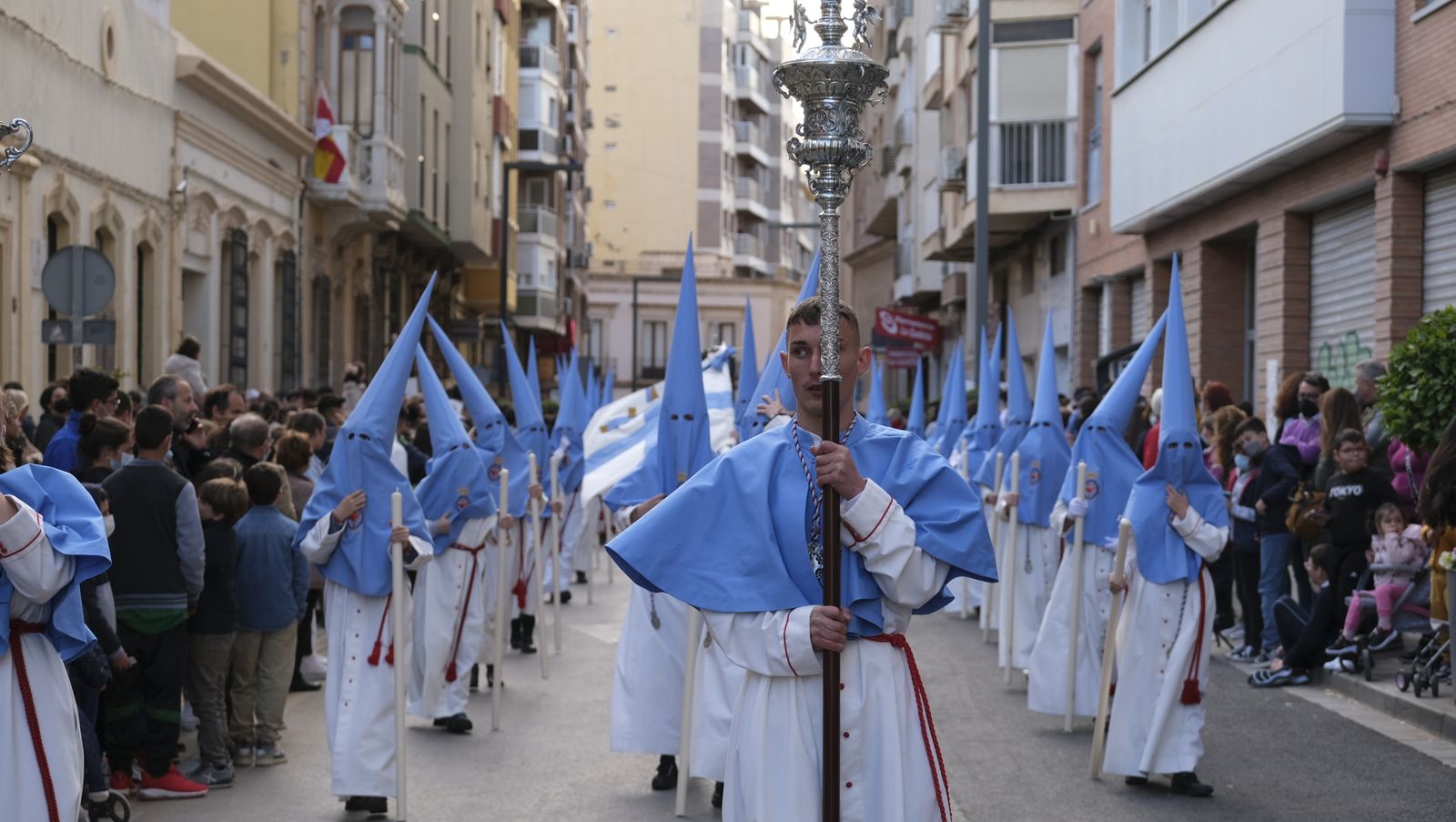 Procesión del Cristo del Amor en Almería, en imágenes
