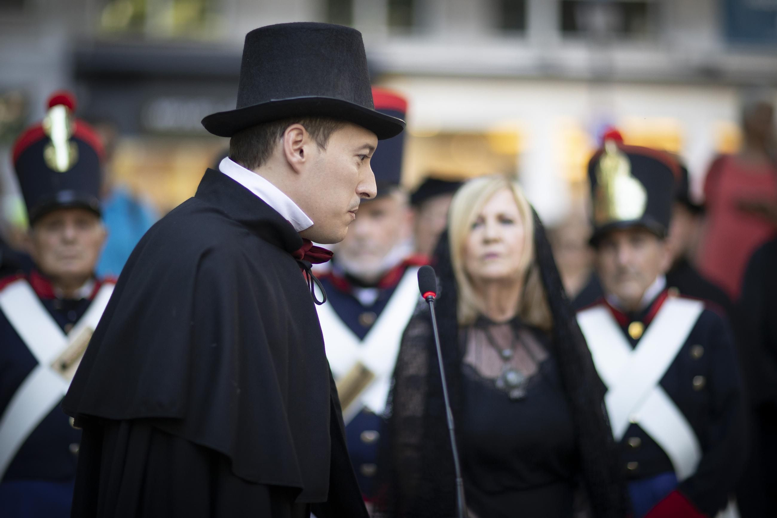 Las mejores imágenes de la tradicional proecesión en honor a Mariana Pineda en Granada