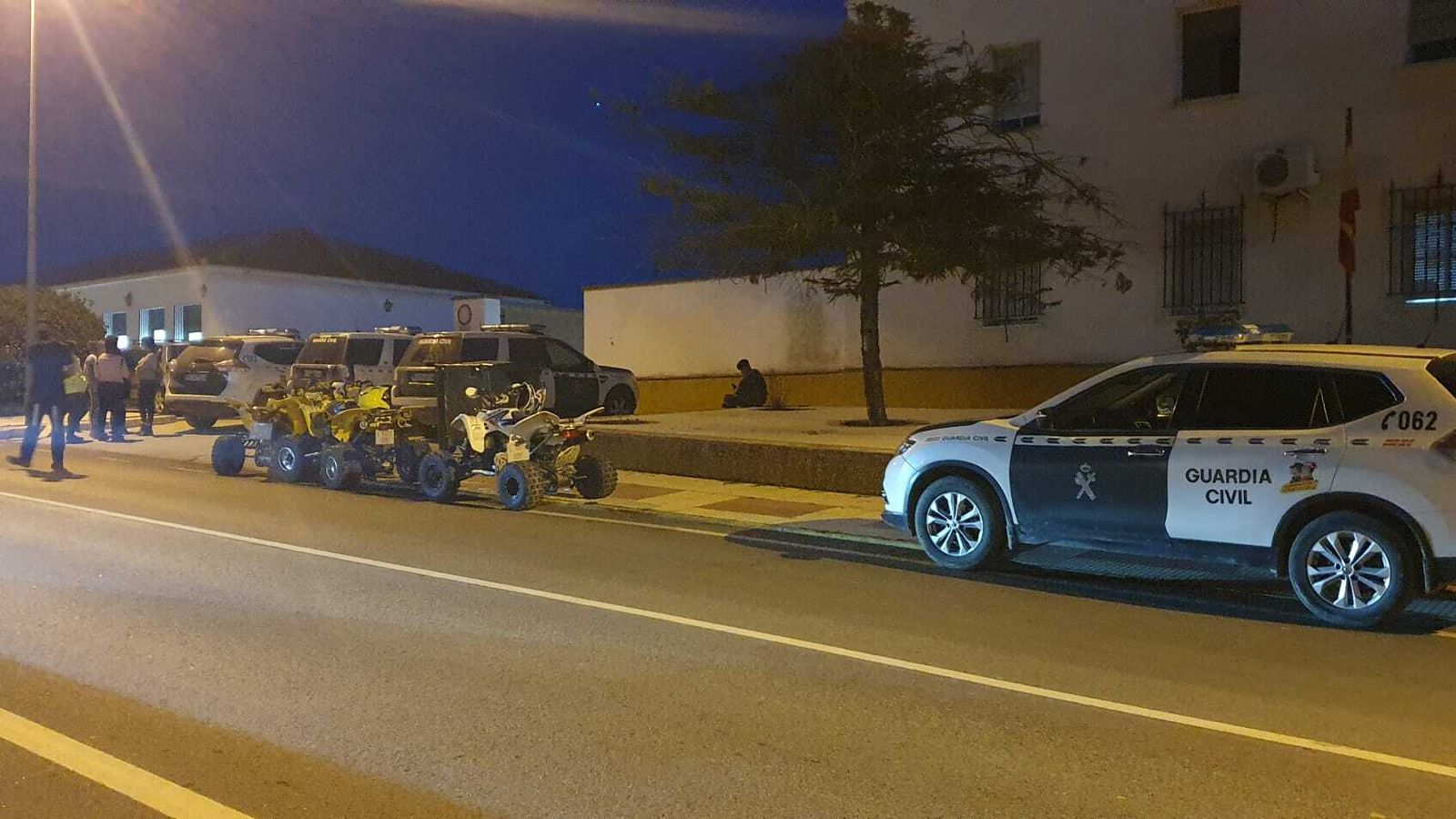 Imagen del dispositivo de búsqueda del hombre desaparecido.