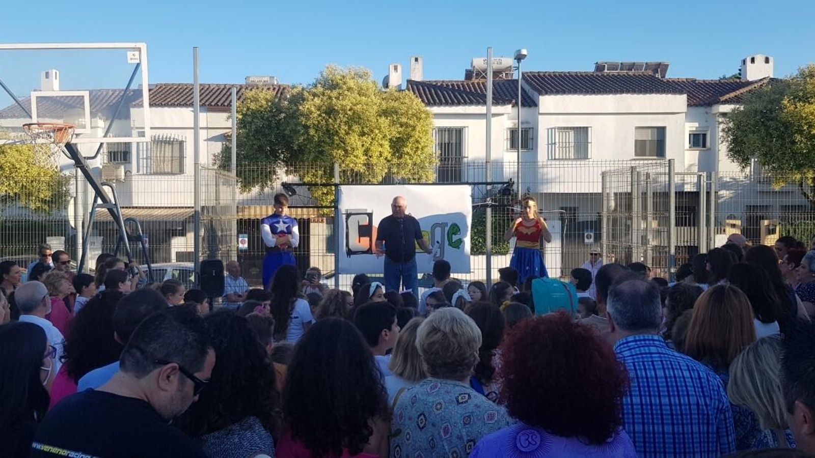 Un momento de la inauguración.