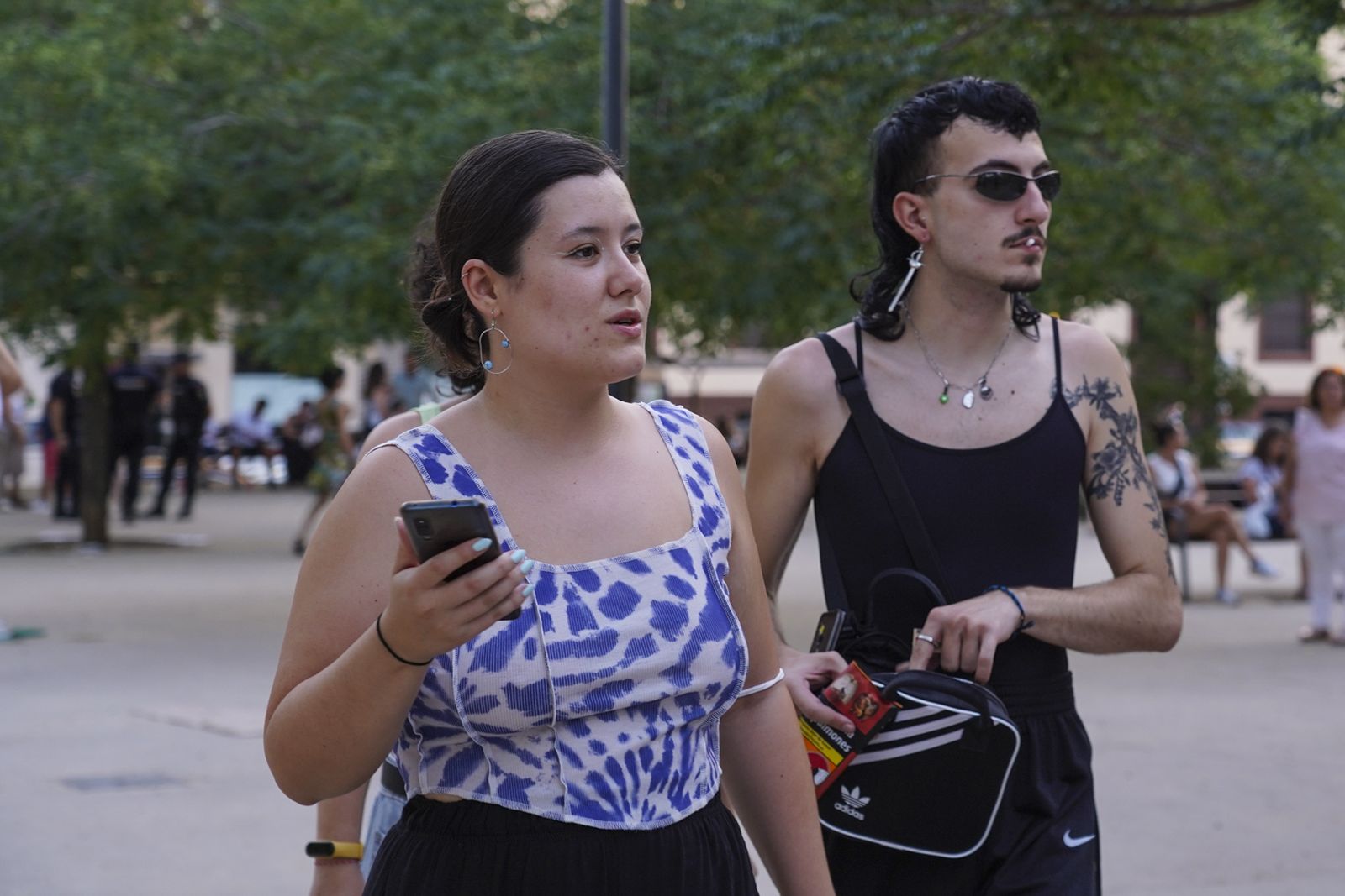 El torrente Rosalía inunda Granada