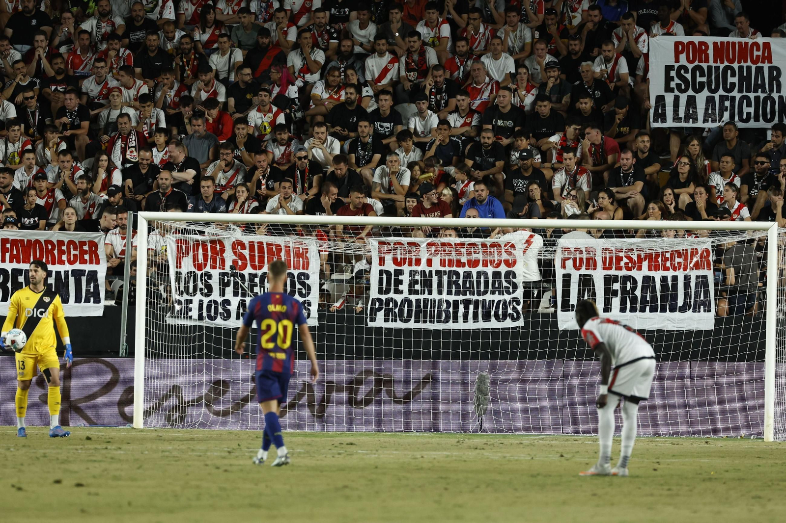 Las fotos del Rayo Vallecano - Barcelona