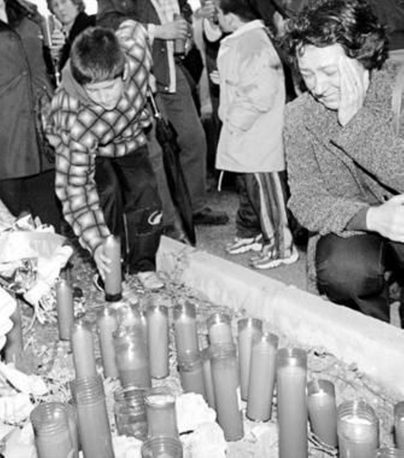 Imagen de una de las manifestaciones en Cúllar Vega tras la muerte de Encarnación Rubio.