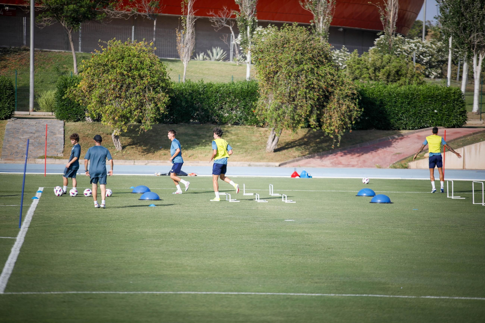 Primer entrenamiento pretemporada del Almería, en imágenes