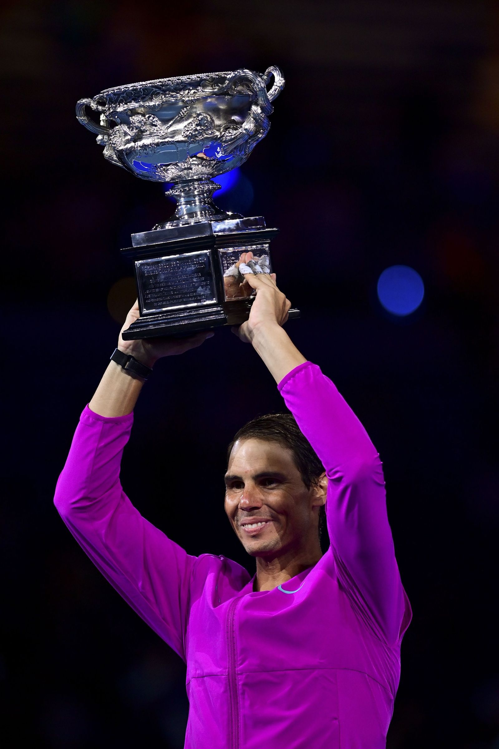 Las imágenes del histórico triunfo de Nadal sobre Medvedev (y 8)