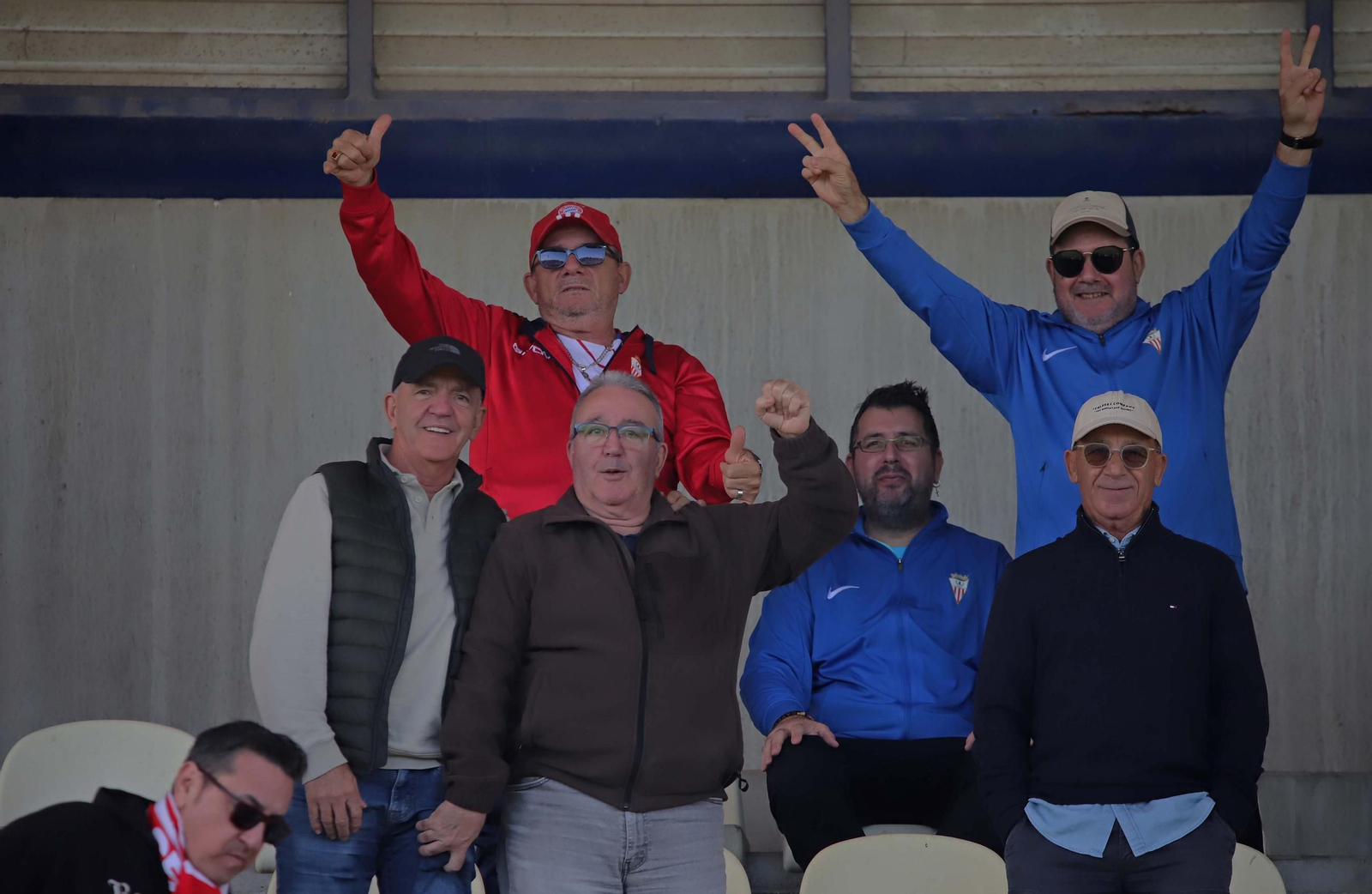 Búscate en el Nuevo Mirador durante el Algeciras - Atlético Madreliño de Primera Federación