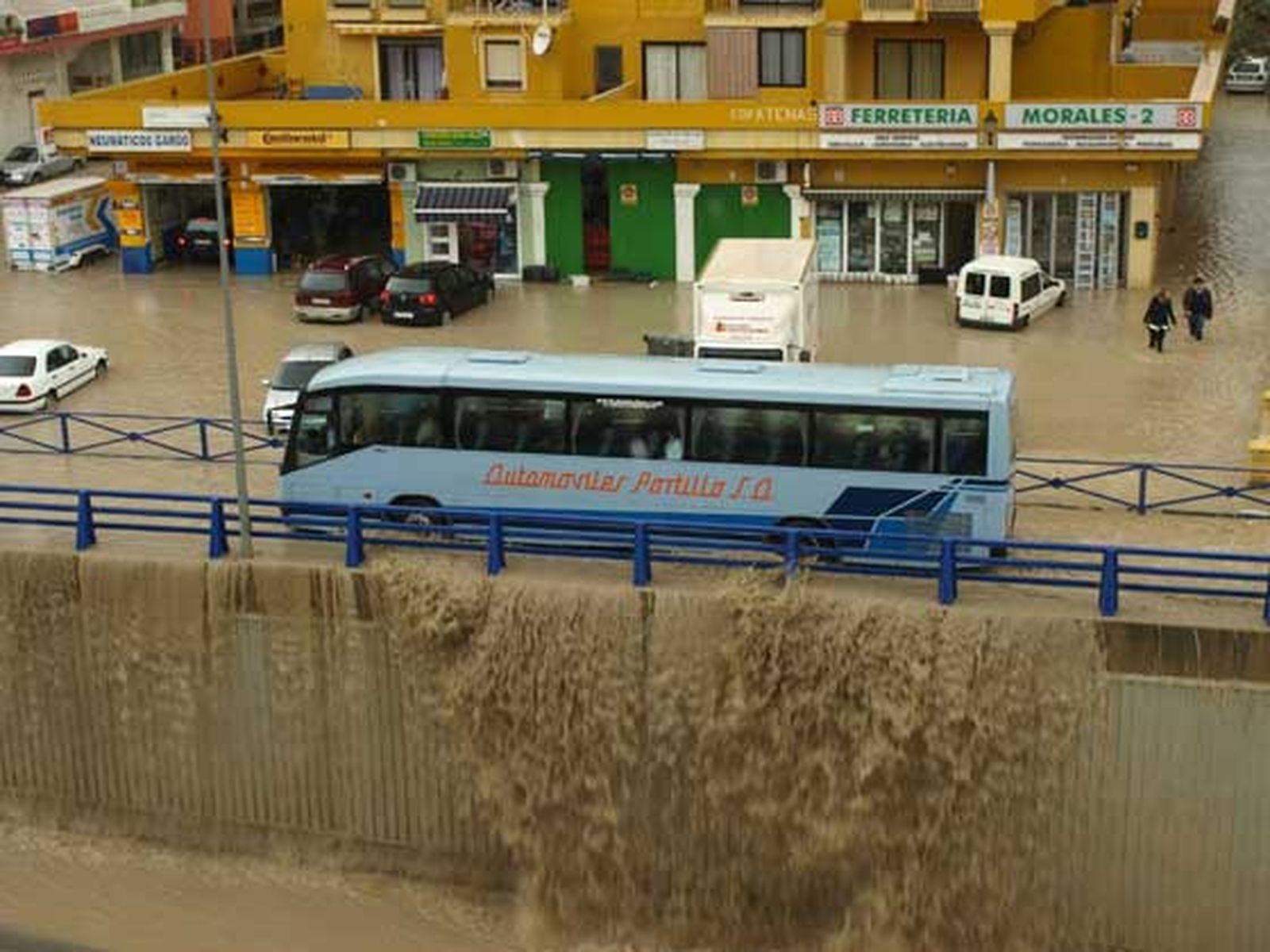 El barrio de Sabinillas fue uno de los más afectados en Manilva. 

Foto: Agencias