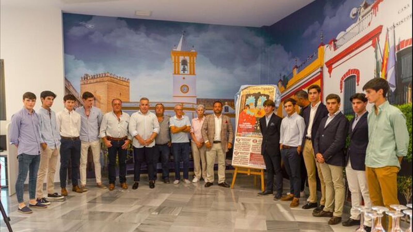 El banderillero Abraham Neiro es el Padrino de esta Feria y el grupo de sevillanas Los Maravilla la pregonará.