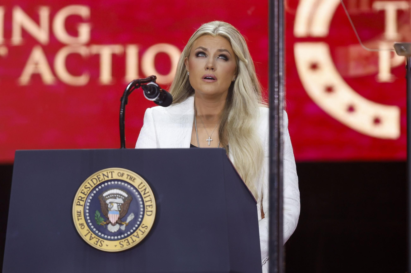 Las fotos de la despedida de los republicanos a Charlie Kirk