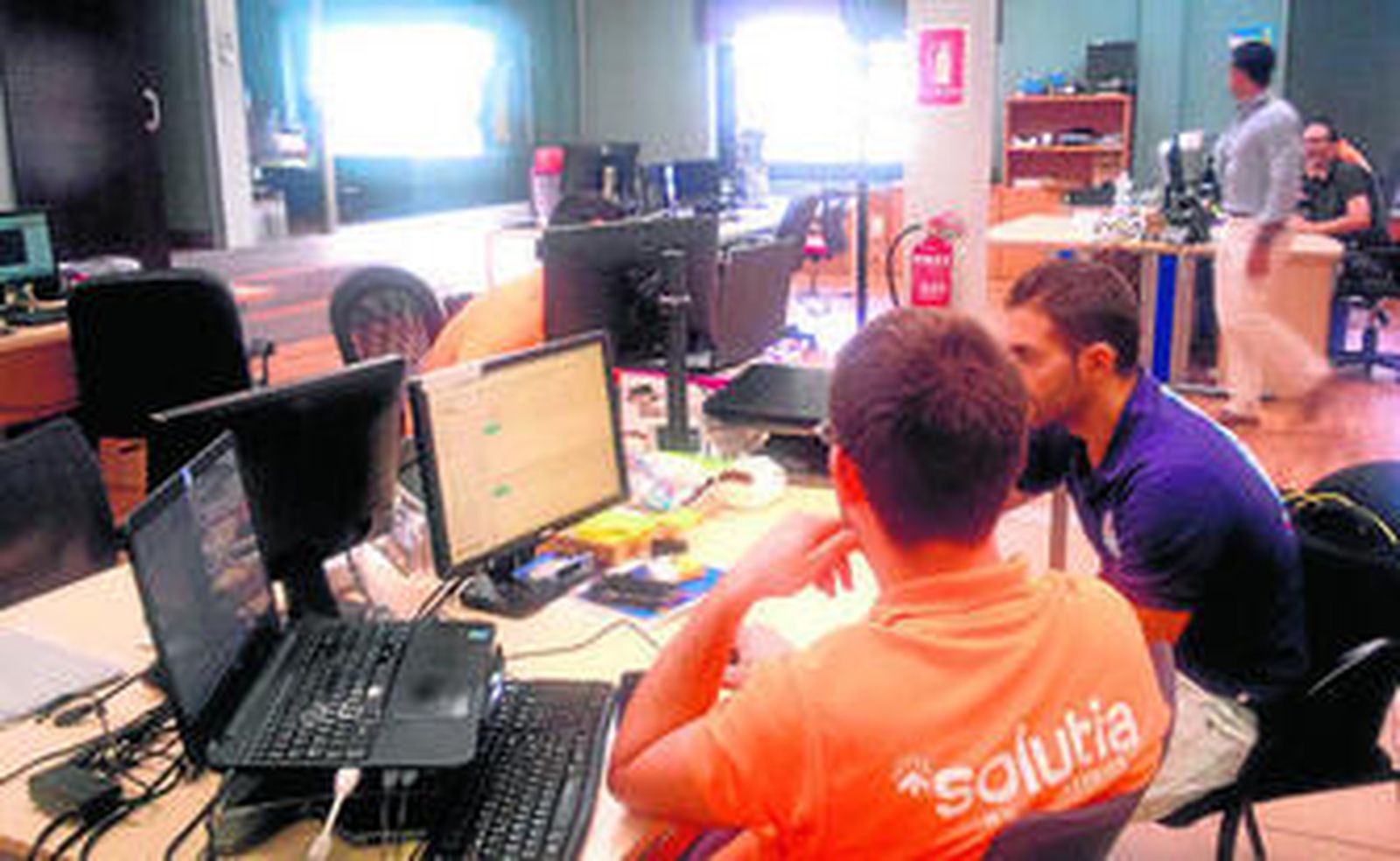 Oficinas de la empresa, cuya sede está en Sevilla.